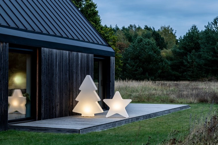 Nowoczesny zestaw ozdób do domu i ogrodu Monumo